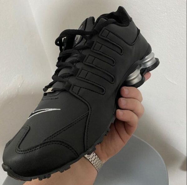 NIKE SHOX PRETO E PRATA - Image 2