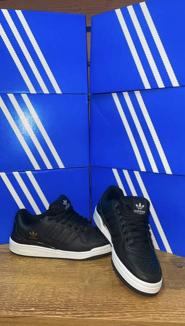 ADIDAS FORUM LOW PRETO