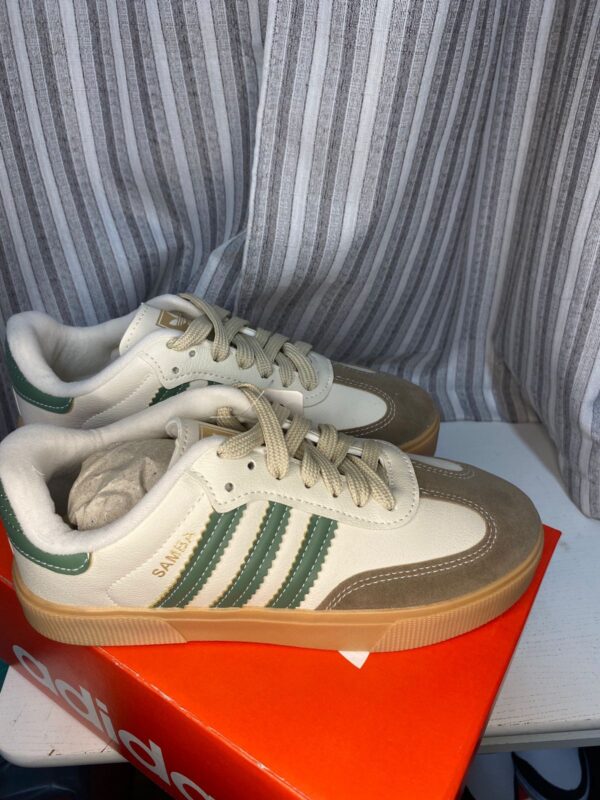 ADIDAS SAMBA PLATAFORMA VERDE - Image 3