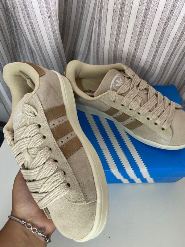 ADIDAS CAMPUS 00s BEGE COM MARROM - Image 2