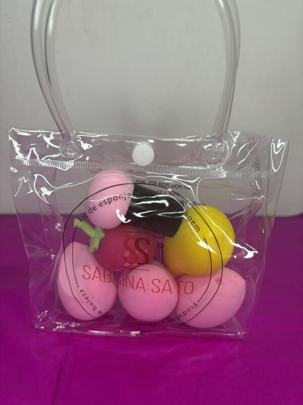 Kit de Esponjas de Maquiagem Sabrina Sato – 6 Peças + Necessaire - Imagem 3