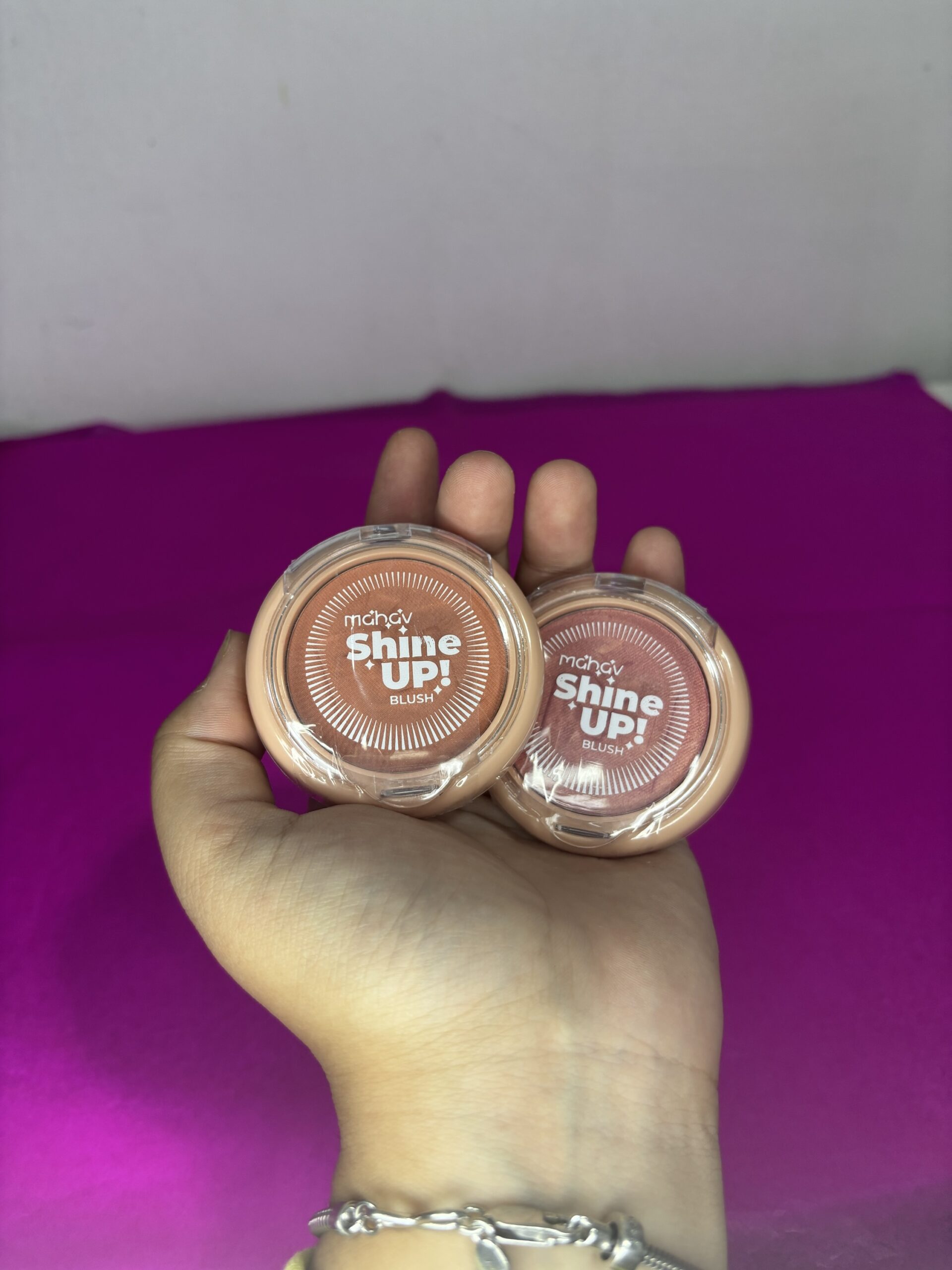 Blush Iluminador Compacto Shine Up Mahav