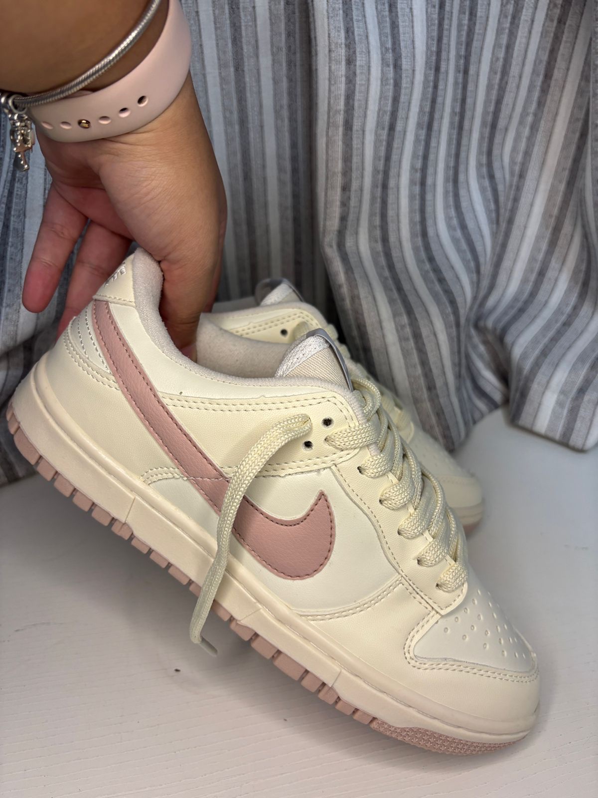 DUNK BRANCO E ROSE - Imagem 4